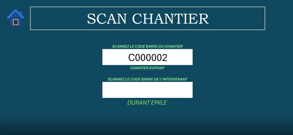 NOUVEAUTE : Excel - Suivi Temps de Projets par Scan de Code-barres