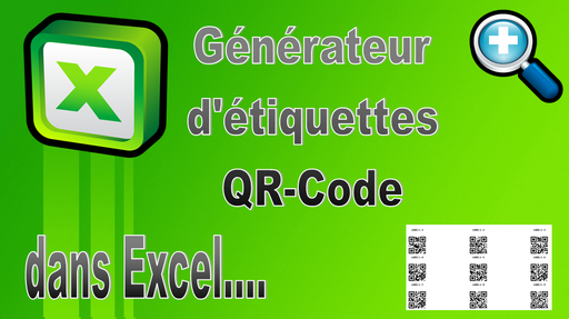 Générateur d'étiquettes avec QRCodes