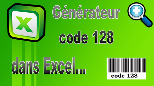[A0012] Générateur Code-Barres Type 128 